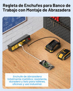Protector de sobretensiones de abrazadera de escritorio USB