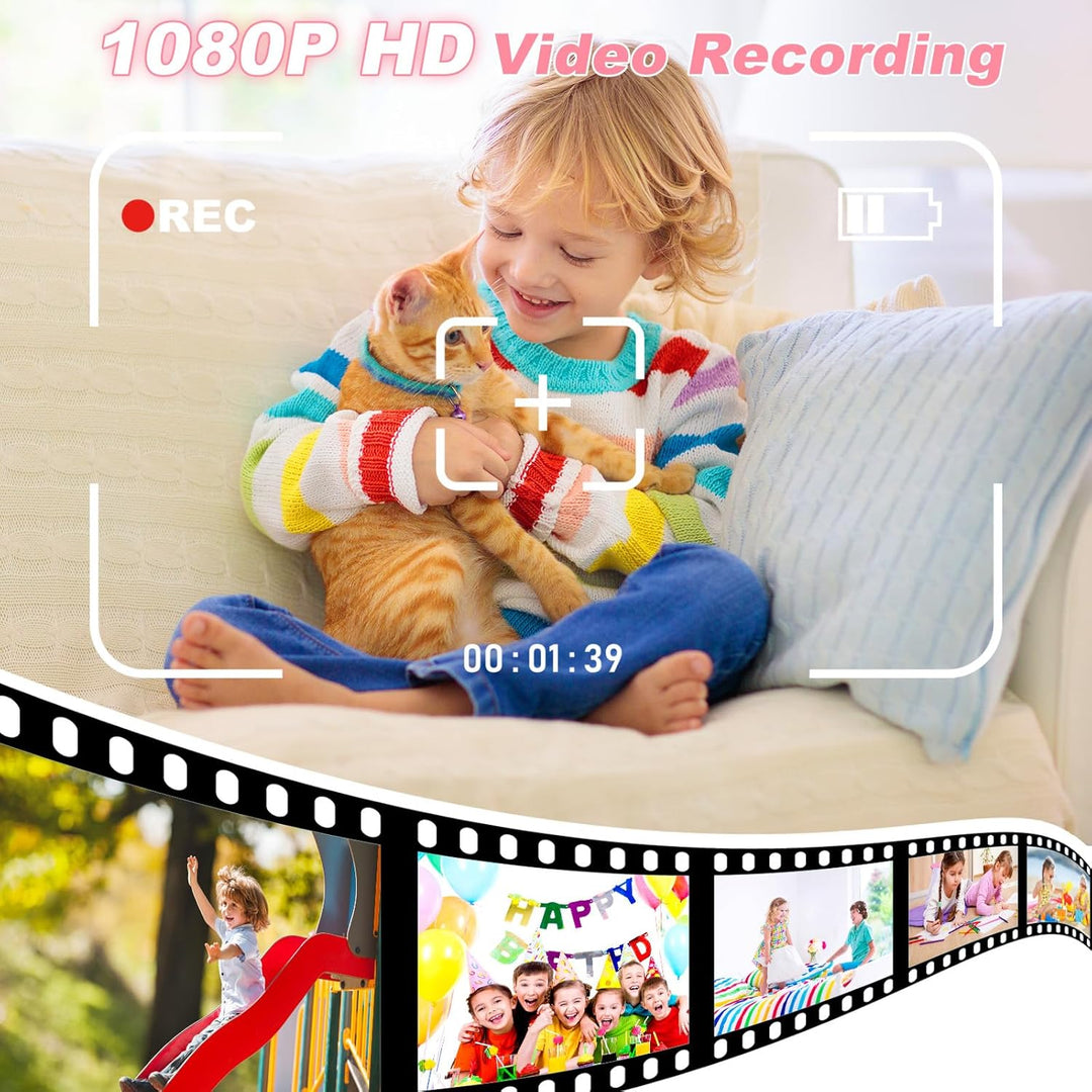 Cámara para Niños Impresión Instantánea, Dinosaurio, Cámara Digital...