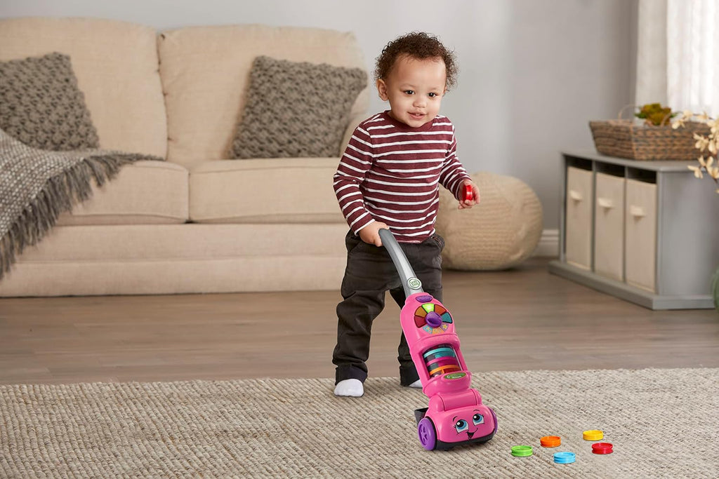 LeapFrog Aspiradora de recogida y cuenta, rosa