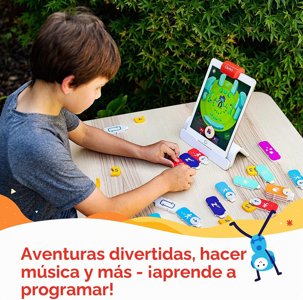 Osmo Kit de codificación, edades 5-10+, codificación para niños, aprender a