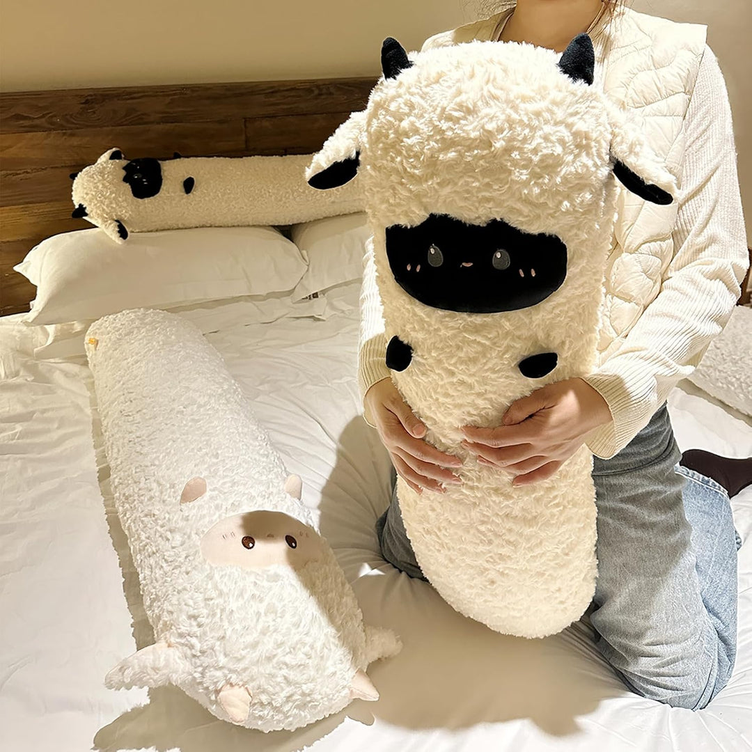 Goylmc Peluche de oveja, almohada de felpa de oveja, cumpleaños y N...