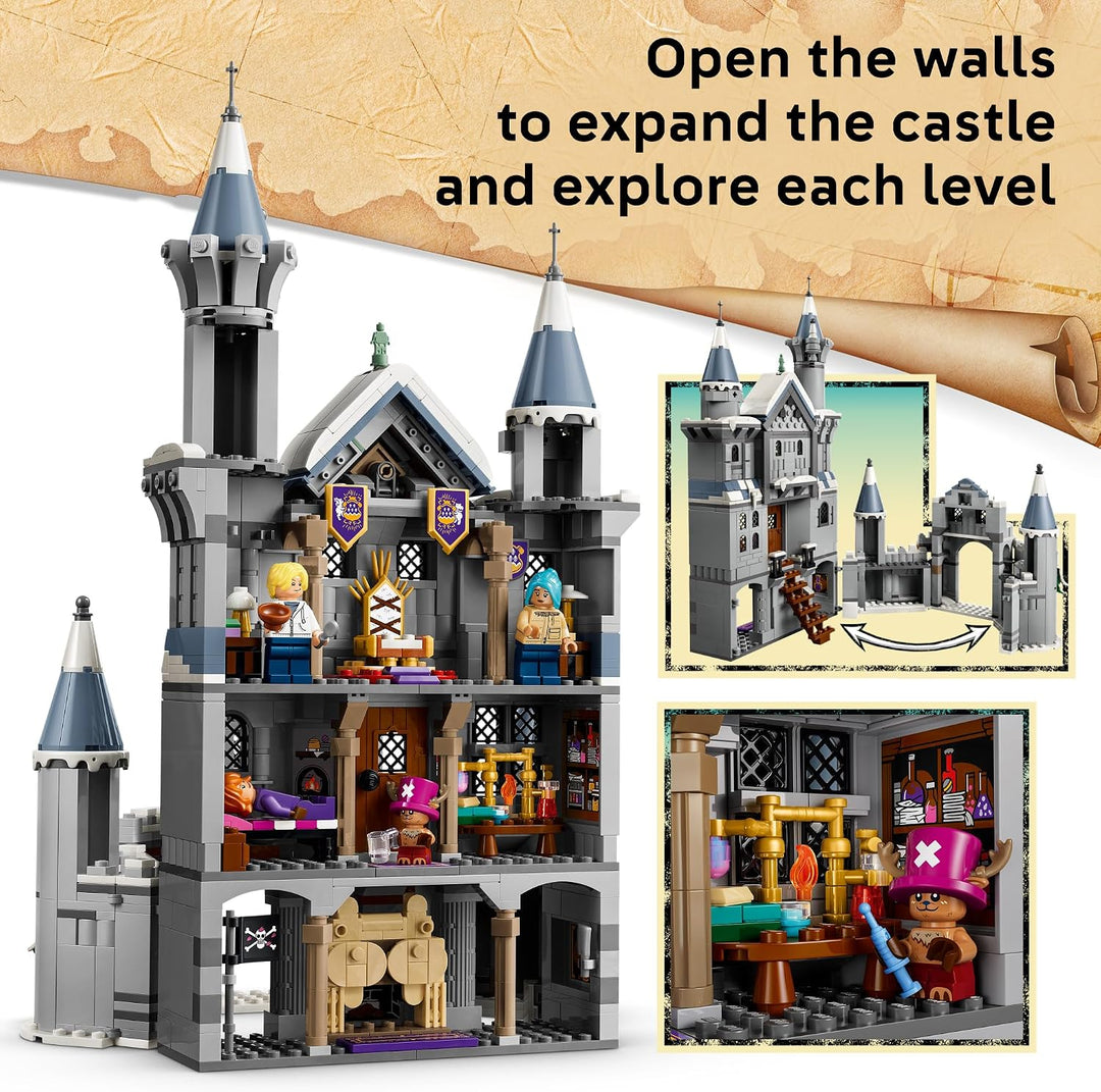 LEGO ONE PIECE Batalla en Drum Castle 75645 | Juguetes de construcc...