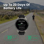 Amazfit Reloj inteligente Cheetah 2 Pro, cristal de zafiro AMOLED de 1.32