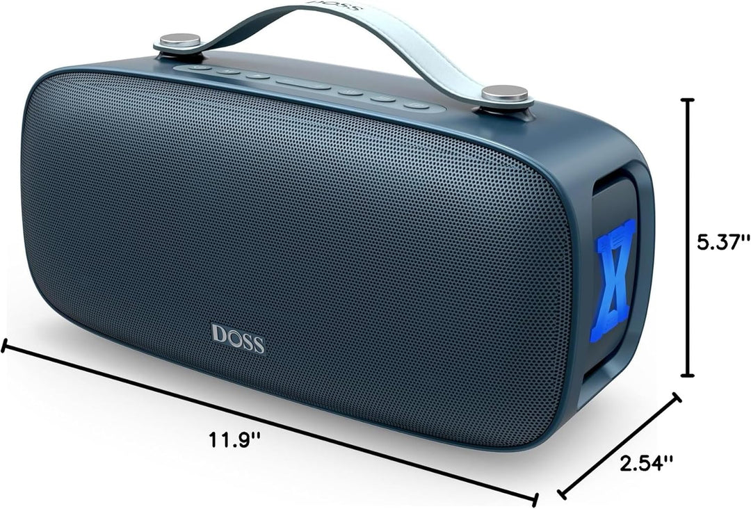 DOSS Extreme Boom Pro D300 - Altavoz Bluetooth, sonido estéreo inme...