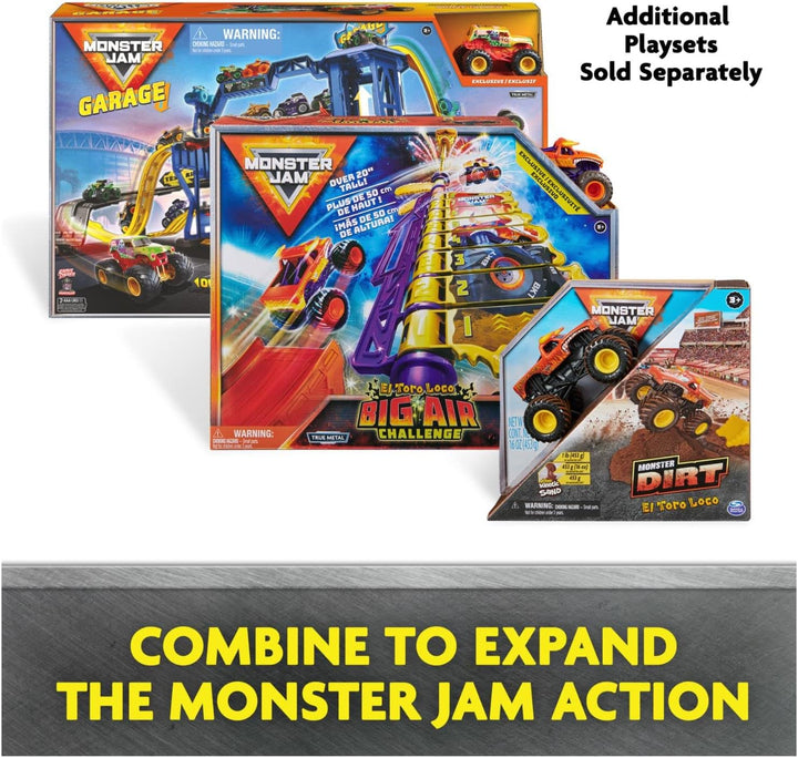 Monster Jam, juego Dueling Dragon con camión monstruo Dragón exclus...