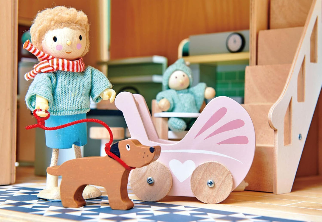 Tender Leaf Toys - Accesorios para casa de muñecas Dovetail - Conju...