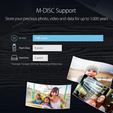 ASUS ZenDrive V1M Unidad de DVD externa y escritora con diseño de a...