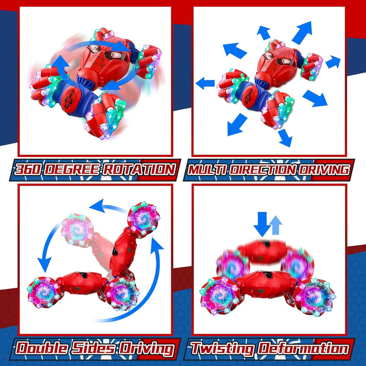 S-pider Rc Juguetes de Coche de Acrobacias con Detección de Gestos...