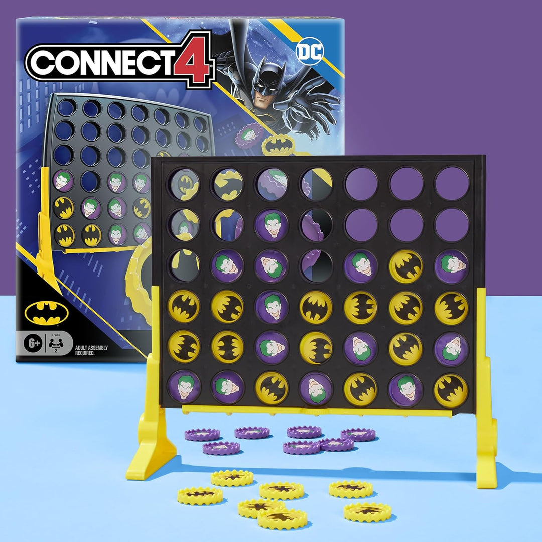 Connect 4 Batman Game Juego 4 en fila con temática de