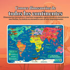 Rompecabezas de Dinos del Mundo de 19 x 13 pulgadas para niños