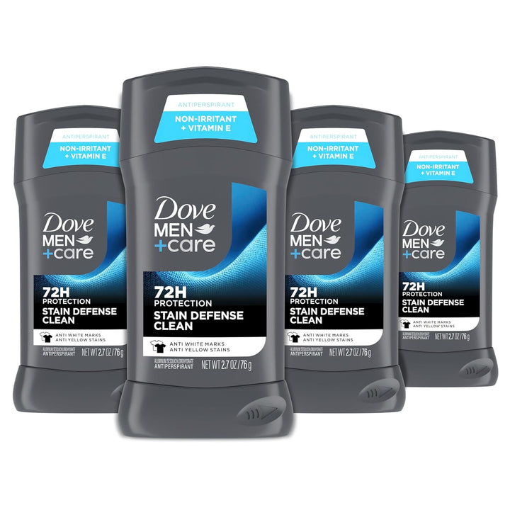 Dove Men+Care - Desodorante en barra de 4 unidades para hombre, ant...