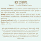 BIOSSANCE Squalane Vitamina C Rose Hidratante facial