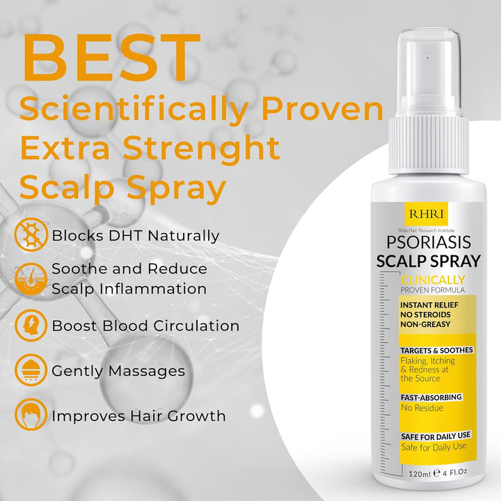 Psoriasis Scalp Spray | Tratamiento de psoriasis y caspa para infec...
