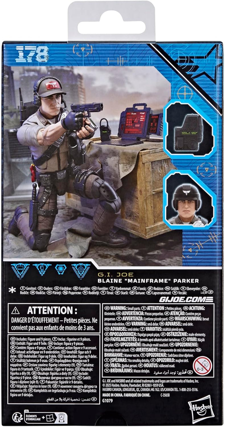 GI Joe Serie Clasificada #178 Blaine Mainframe Parker