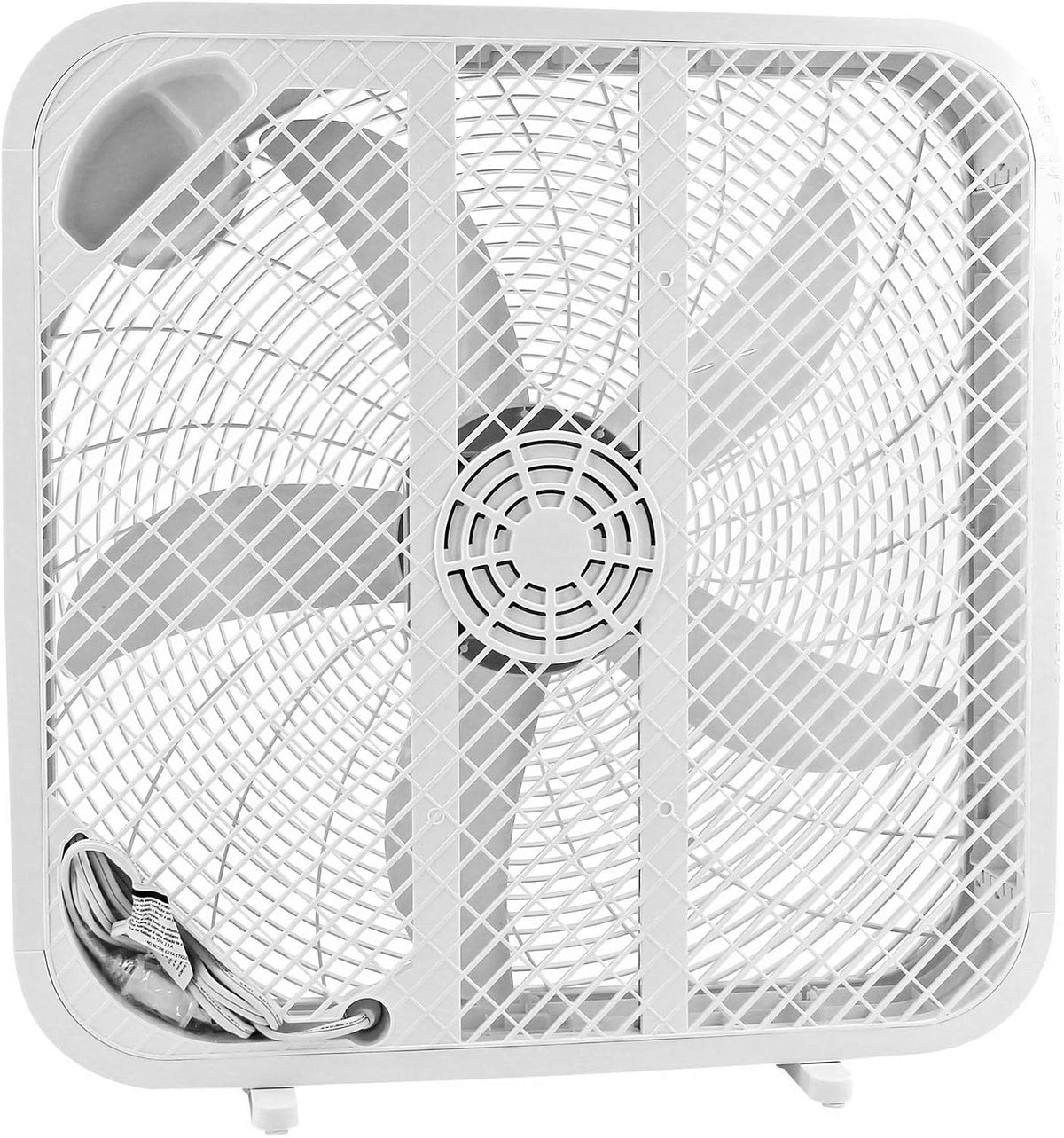 Genesis Ventilador de caja de 20 pulgadas, 3 ajustes, tecnología de...