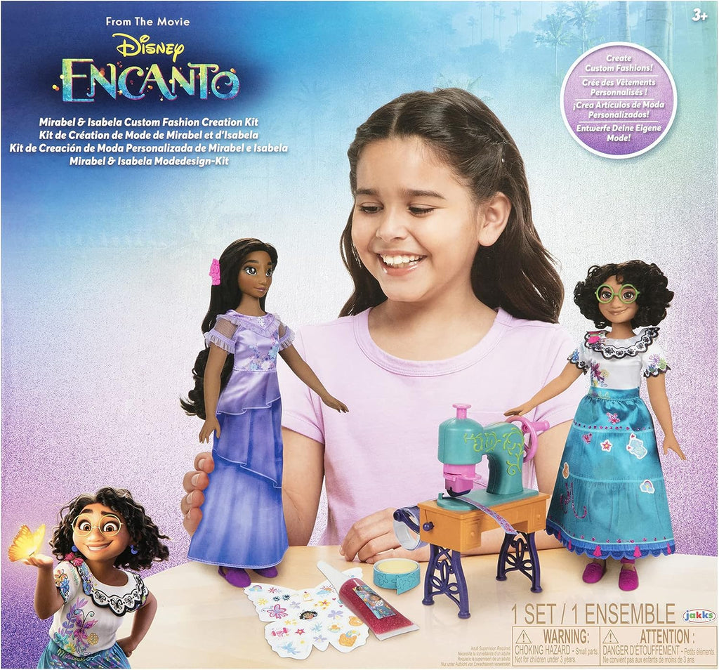 Disney Encanto, Mirabel e Isabela - Kit de creación de moda personalizado (exclusivo de Amazon)