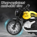 MQDMINI - Paquete de 4 juguetes de motocicleta con tracción trasera, sin luces, sin sonido