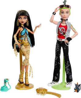 Monster High Booriginal Creeproduction Muñecas, paquete de 2, repro...