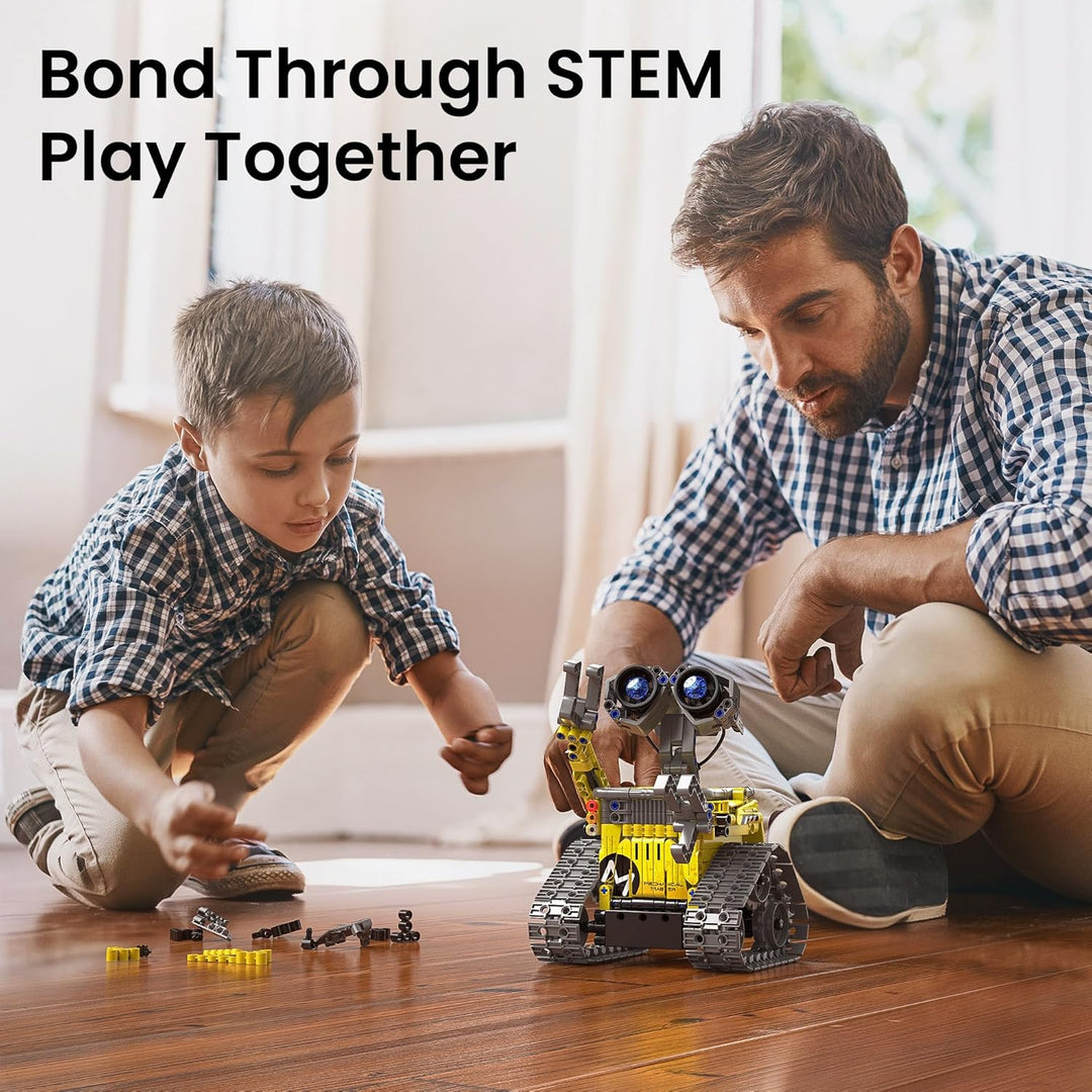 Mibido STEM Robot Kit de construcción de regalo para niños de 8 a 1...