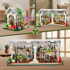 HOGOKIDS Juego de construcción de casa de flores con luz