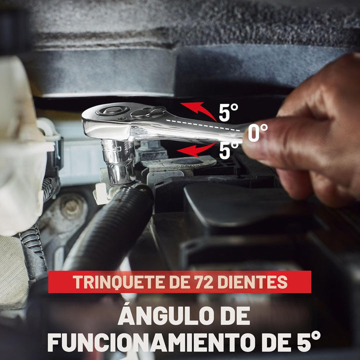 Craftsman Juego de herramientas mecánicas de 262 piezas con caja VE...