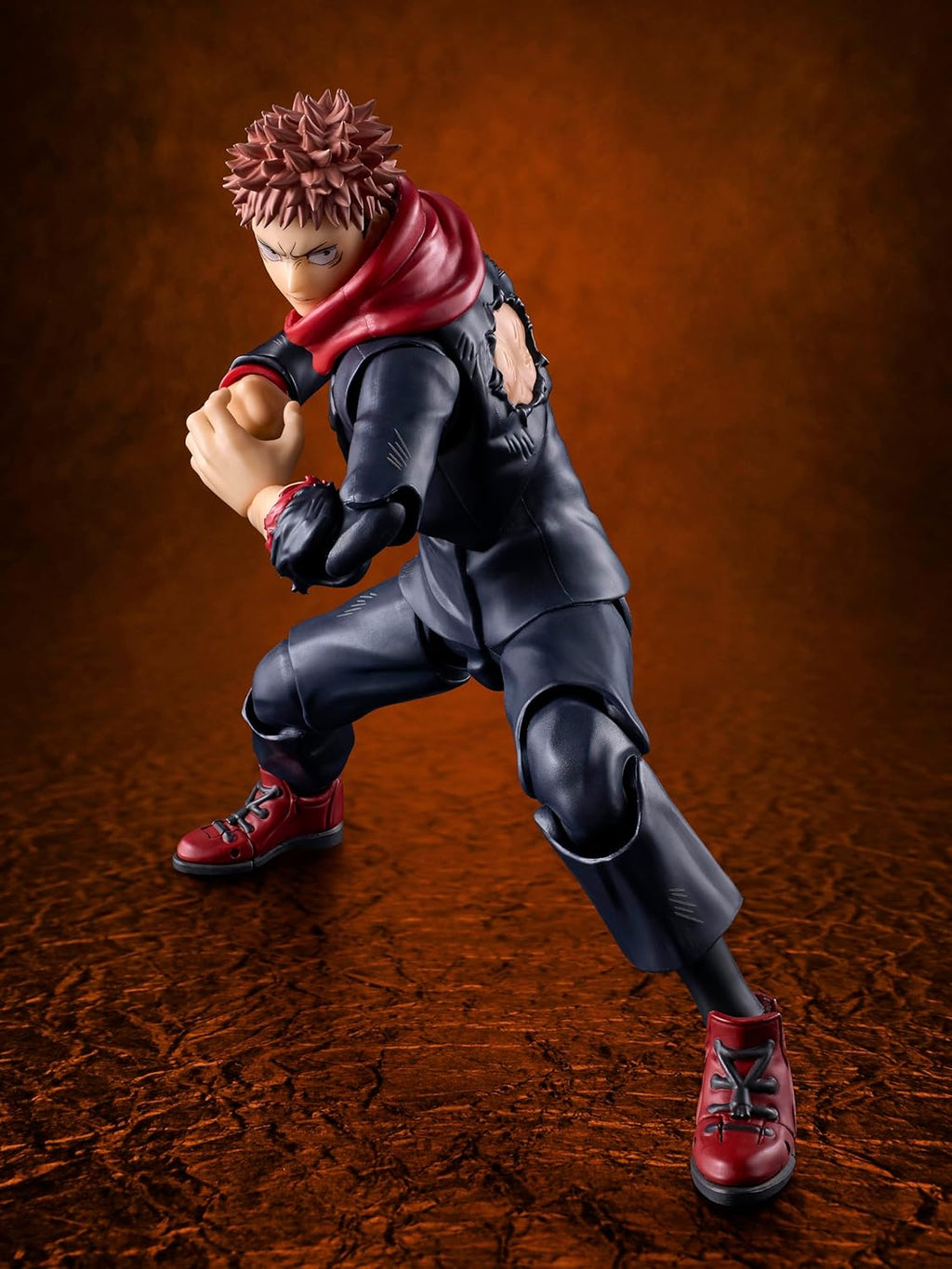 TAMASHII NATIONS - Jujutsu Kaisen - Yuji Itadori - 120% del potencial -, Figura de acción S.H.Figuarts