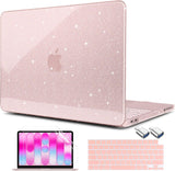 MEEgoodo Funda con purpurina para MacBook Neo de 13 pulgadas versió...