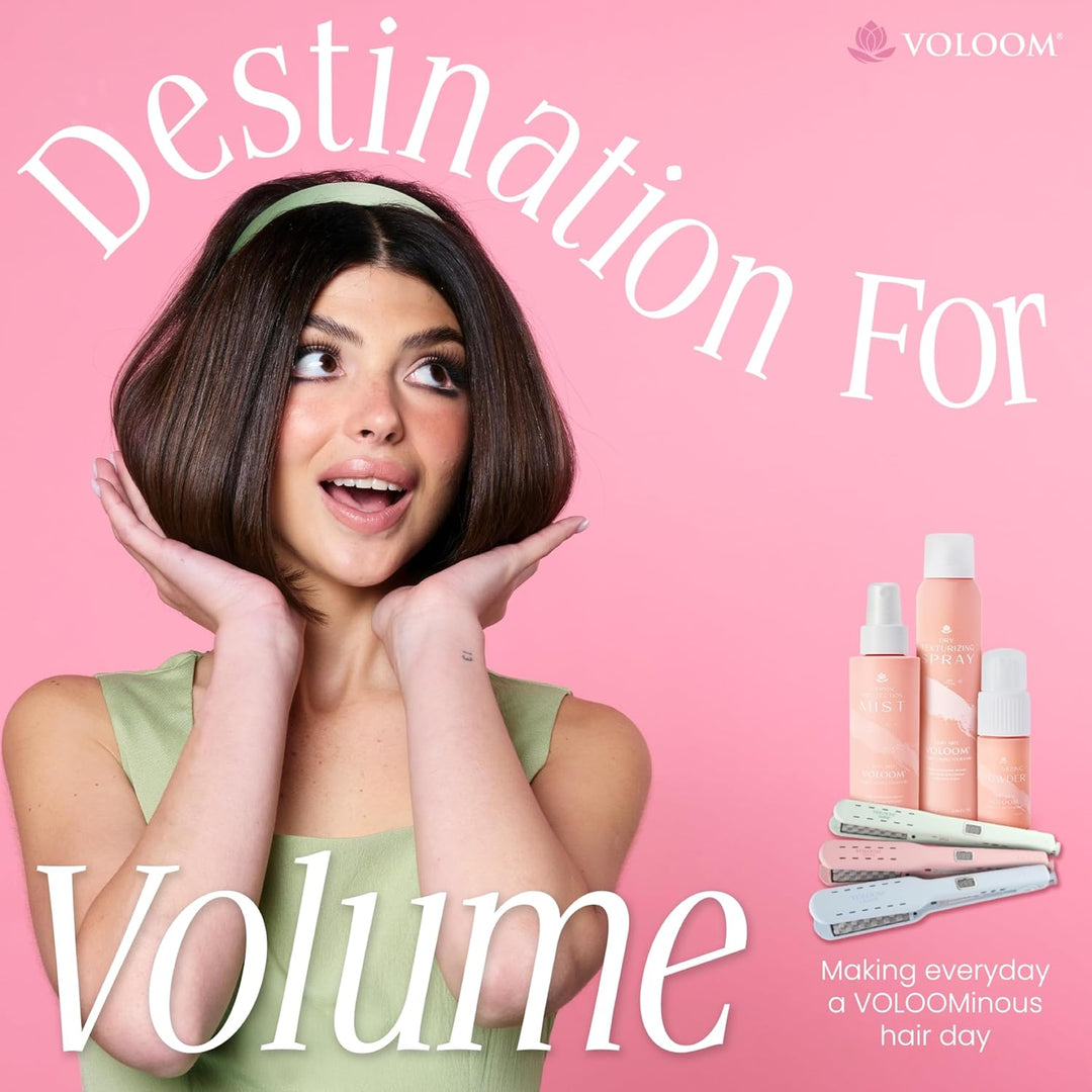 Voloom Rootie Plancha de Cabello de Cerámica Profesional Voluminiza...