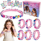 AOSITE Kit de fabricación de pulseras de la amistad para niñas de 4 a 12