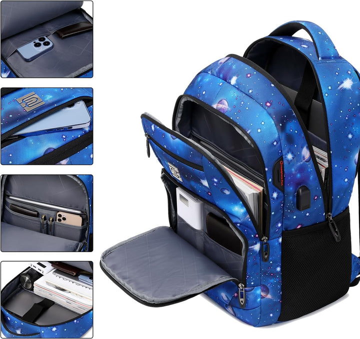 Mochila para Laptop Volher, Azul (Dreamy Blue), 15,6 pulg., Computa...