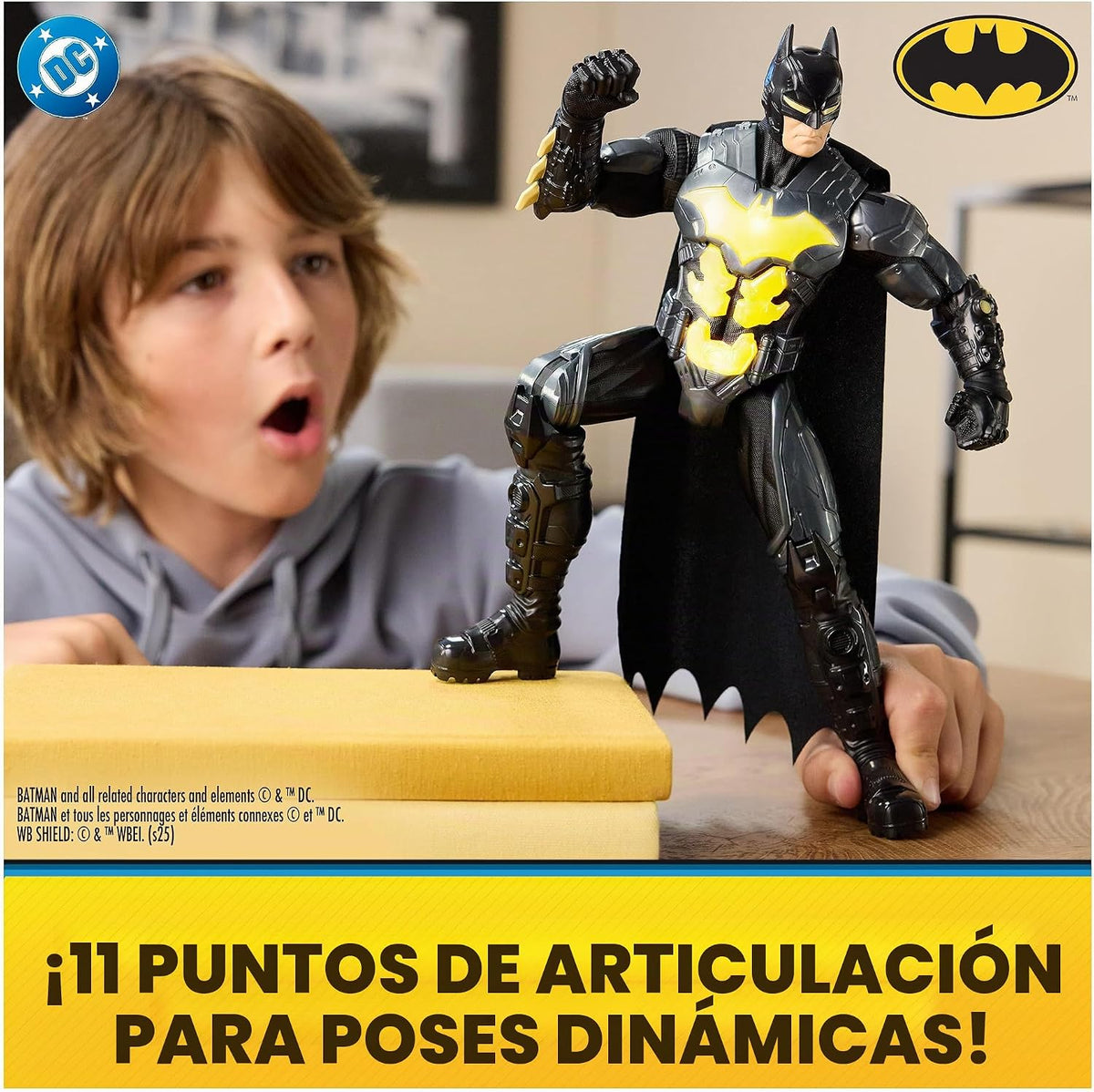 DC Comics Batman Night Flare figura de acción, 12 pulgadas