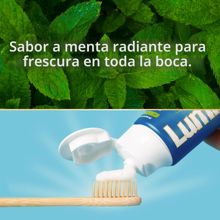 Lumineux Pasta de dientes blanqueadora 10% Nano hidroxiapatita, 3.7...