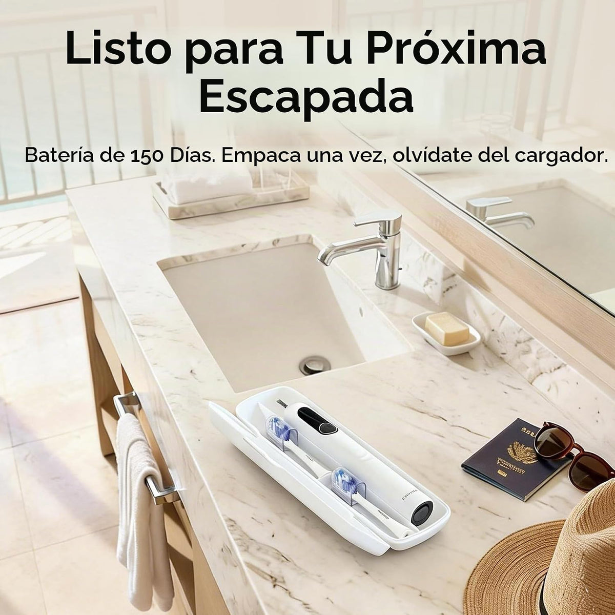 SAKYPRORAL G5S Cepillo de dientes eléctrico inteligente para adultos y