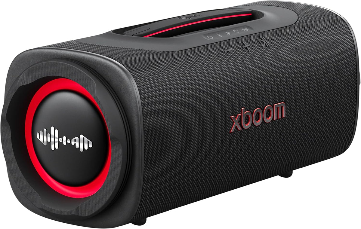 LG xboom Blast by will.i.am - Altavoz portátil con Bluetooth, color negro