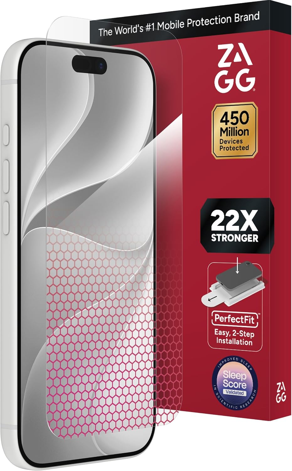 ZAGG Protector de pantalla de cristal XTR6 para iPhone 18 Pro