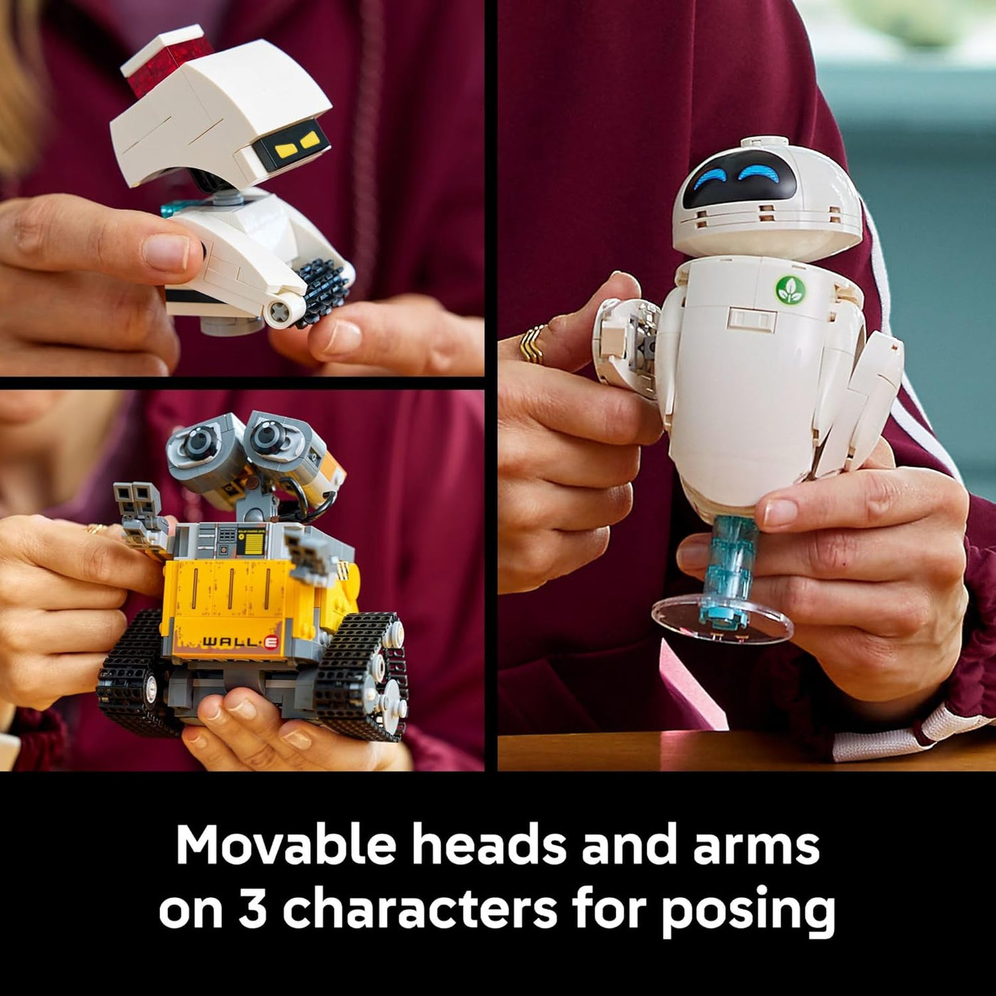 LEGO Disney Pixar Wall-E EVE - Juego de construcción