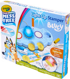 Crayola Magic Light Up Bluey Stamper Art Set, para colorear y estampado sin