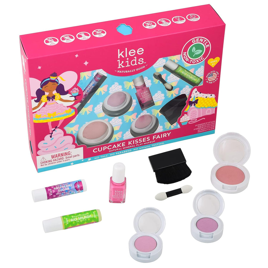 Luna Star Naturals Klee Kids Deluxe Play - Kit de maquillaje suave...