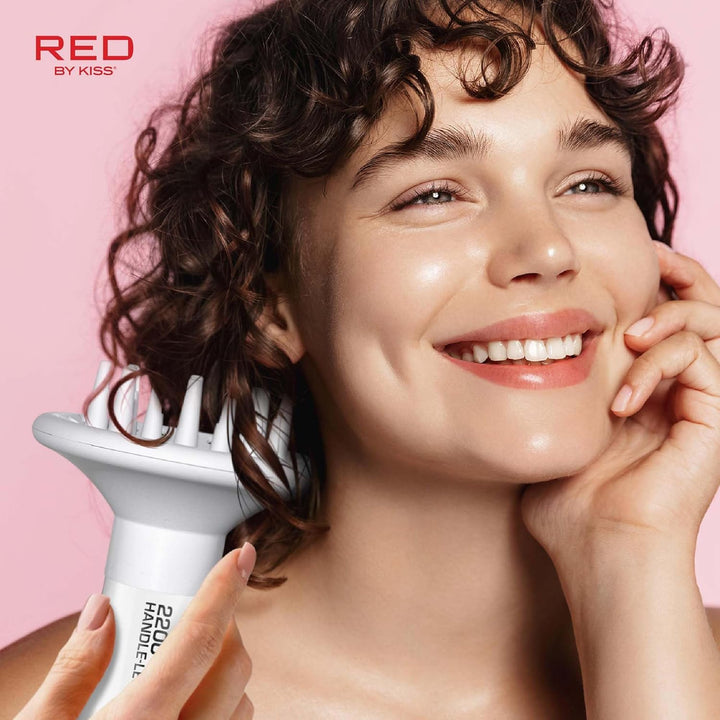 Secador de pelo sin mango Red by KISS 2200 W de cerámica y turmalin...