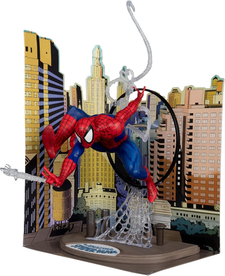 McFarlane Toys - Figura posada de Spider-Man de Marvel a escala 1\/...
