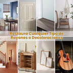 Kit de reparación de muebles de madera, juego de 39, kit de reparación de arañazos para suelo, relleno de madera, kit de reparación de muebles, marcadores de madera para rasguños, manchas agujeros, retoque cualquier madera, madera dura, laminado, puerta