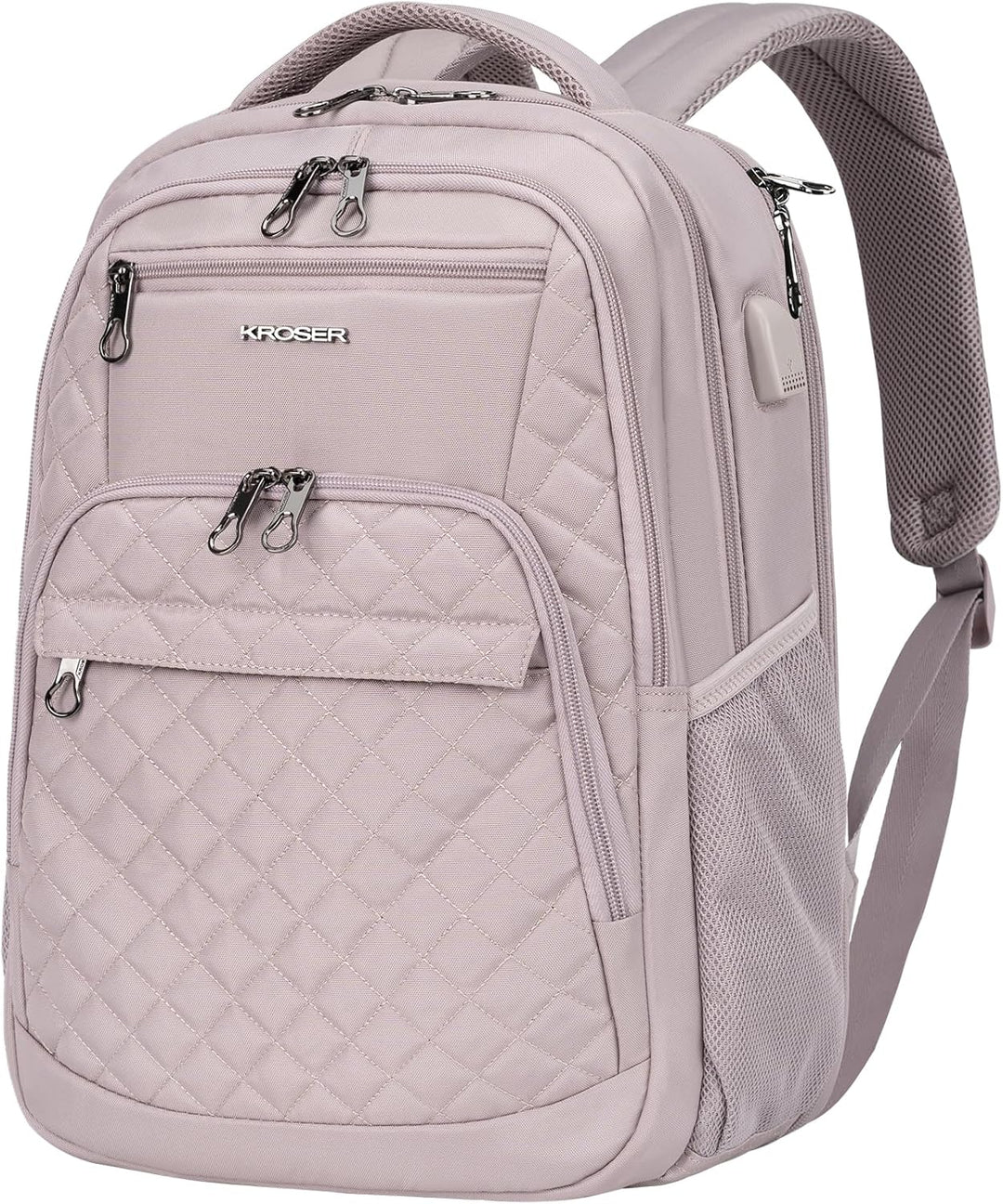 KROSER Mochila de viaje para laptop, 17 pulg.