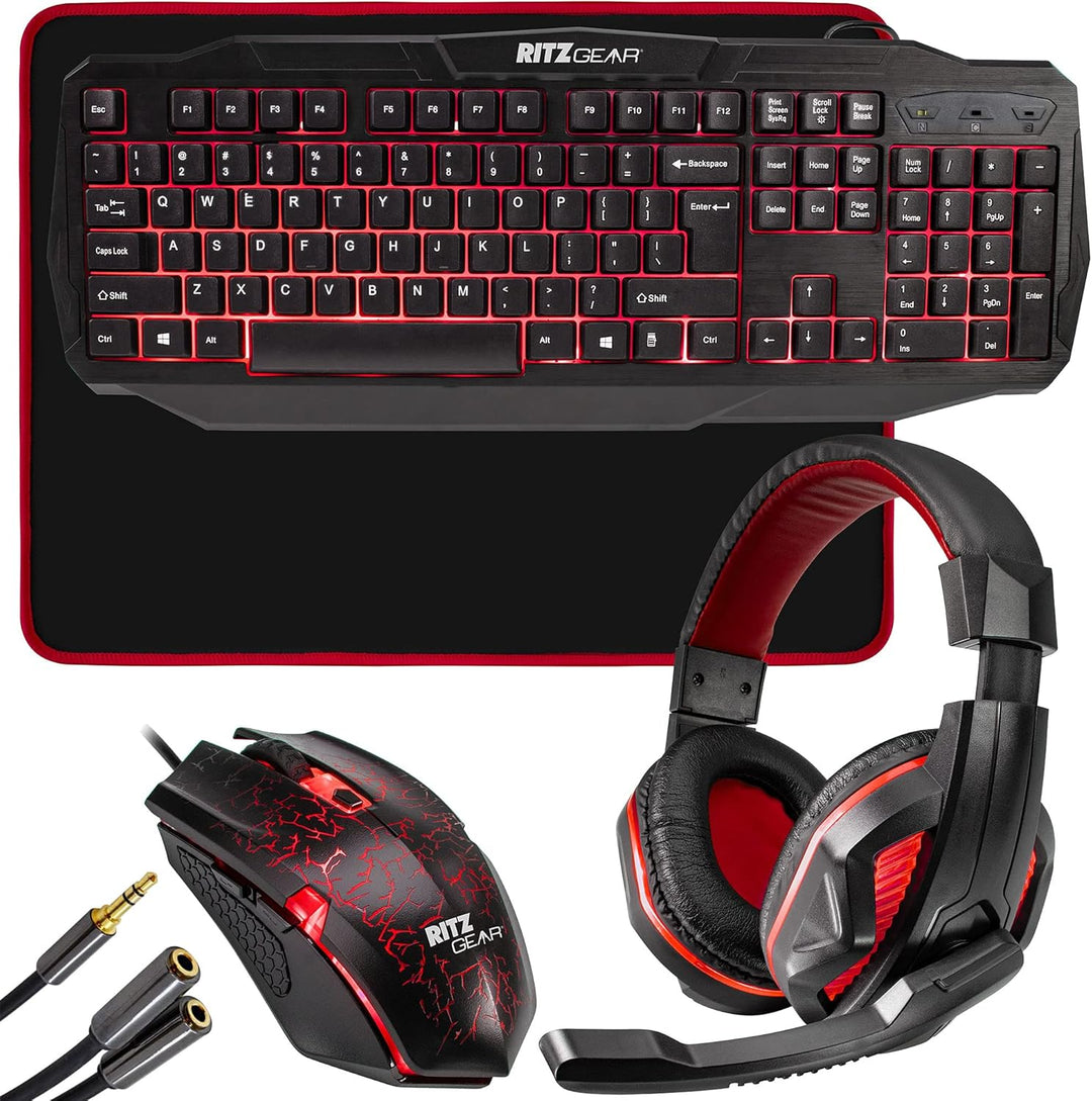 Ritz Gear Kit de accesorios para juegos Paquete de