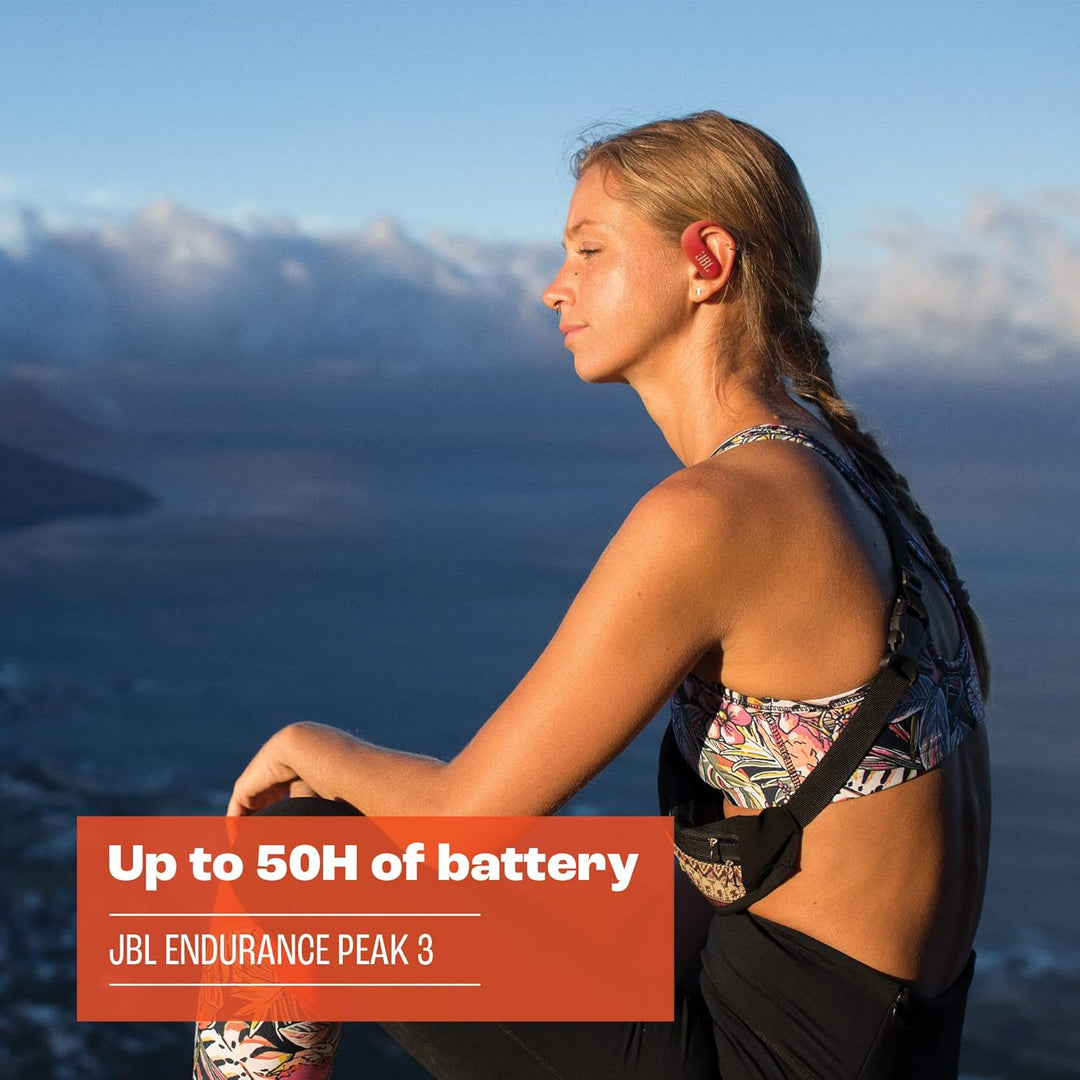 JBL Endurance Peak 3 - Audífonos verdaderos inalámbricos resistente...