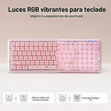 MechLands X Maorbeng X100 PRO - Teclado de membrana para juegos con...