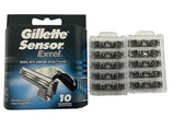 Gillette Sensor Excel - 10 unidades (paquete de 3)