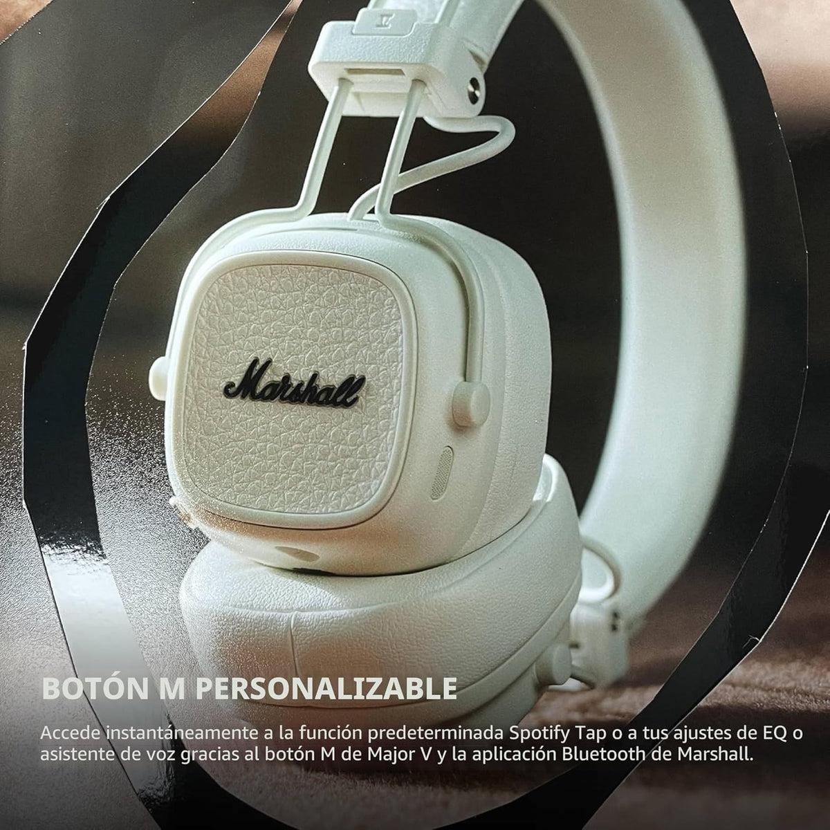Marshall Major V - Auriculares inalámbricos con Bluetooth para uso
