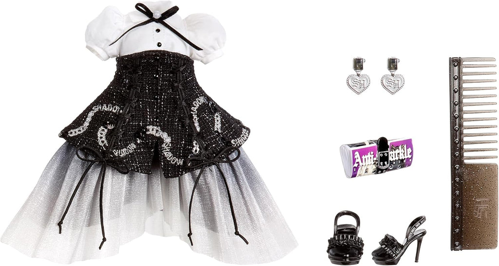 Shanelle Onyx - Muñeca Shadow High de edición limitada, pelo negro de 11 pulgadas, traje de diseñador premium con accesorios para niños de 6 a 12 años y coleccionistas