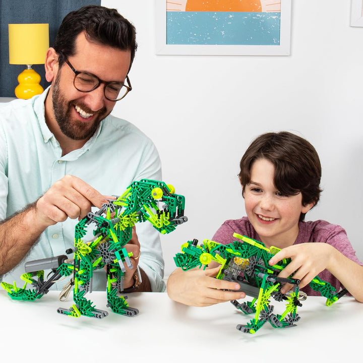 KNEX Dynamic Dinos - Juego de construcción 6 en 1 kit de
