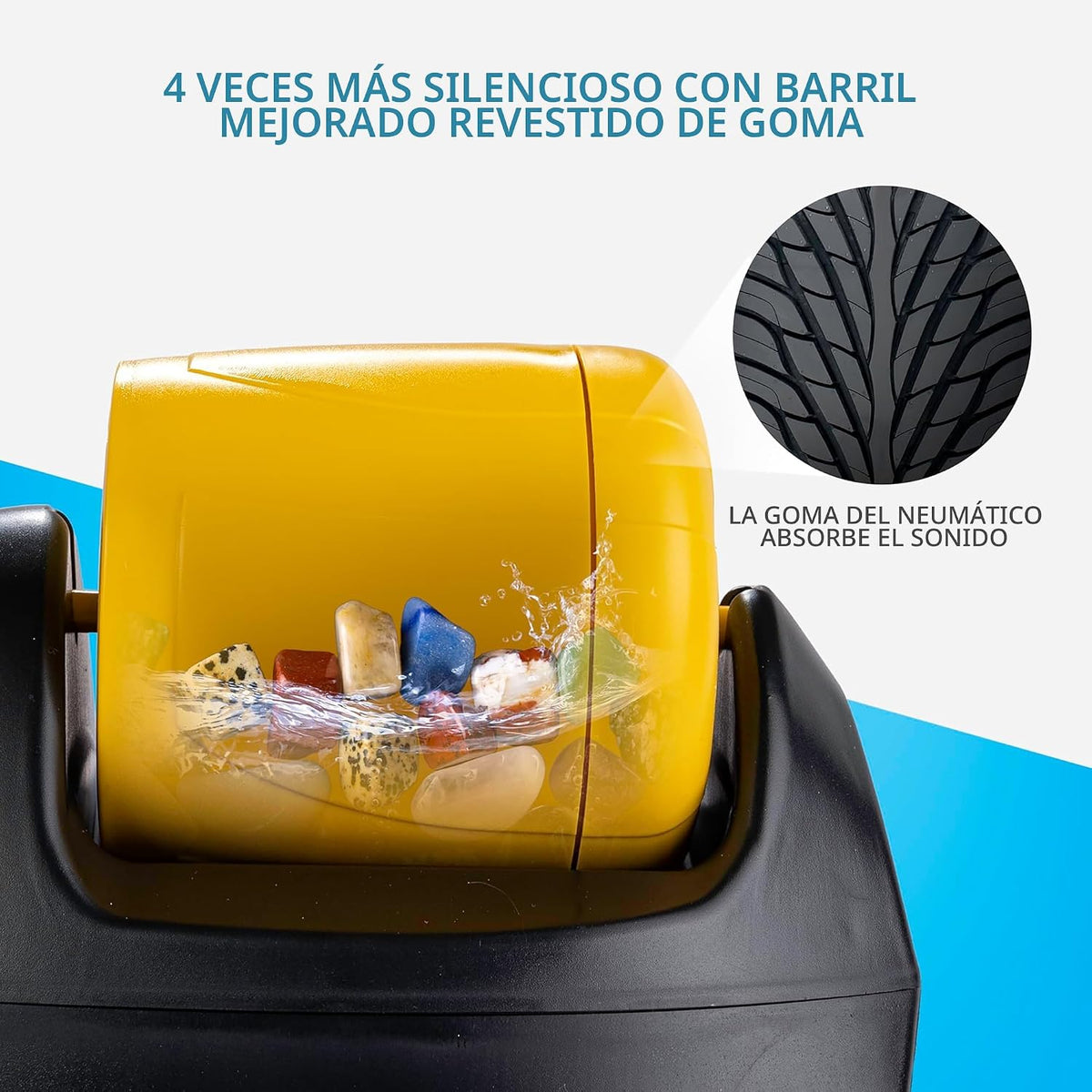 National Geographic Starter Rock Tumbler Kit para Kids y Adults